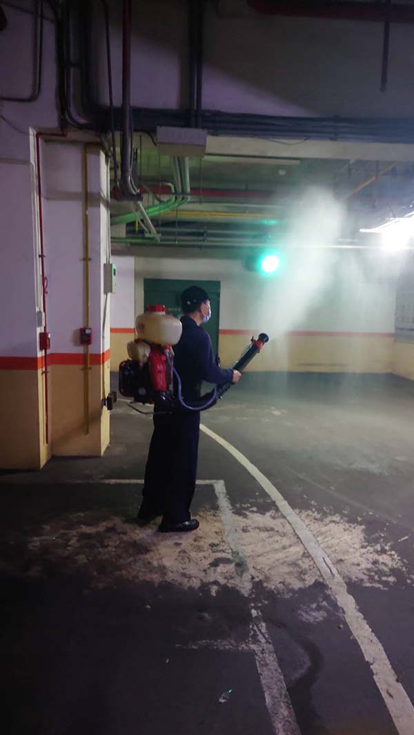 桃園社區環境消毒
