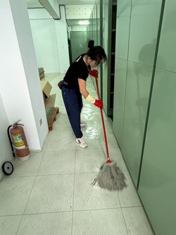 桃園大溪辦公室地板清洗