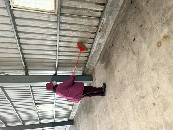 桃園市龜山區工廠牆面除蜘蛛網