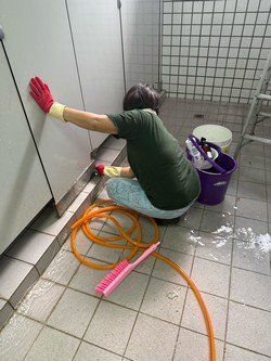 桃園龜山學校廁所清洗