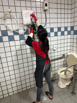 桃園龜山學校廁所清洗