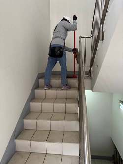 桃園龜山區樓梯清潔
