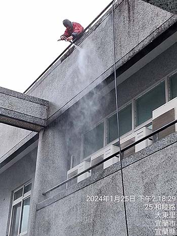 宜蘭市外牆清洗