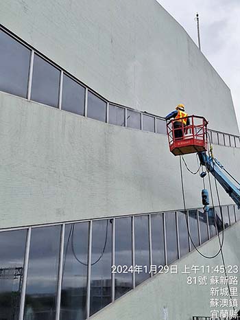 宜蘭蘇澳鎮外牆清洗