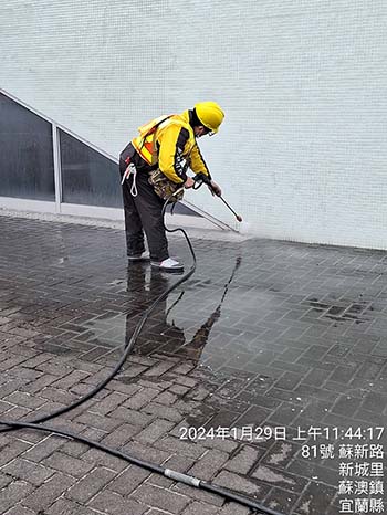 宜蘭蘇澳鎮外牆清洗