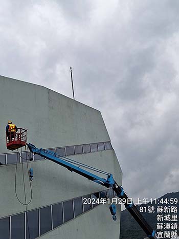 宜蘭蘇澳鎮外牆清洗