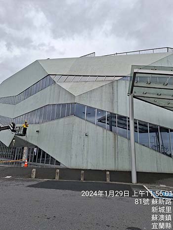 宜蘭蘇澳鎮外牆清洗