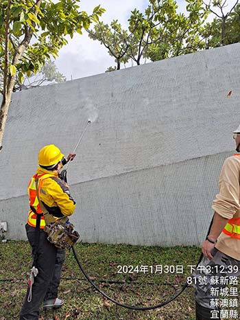 宜蘭蘇澳鎮外牆清洗