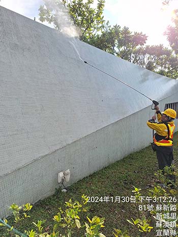 宜蘭蘇澳鎮外牆清洗