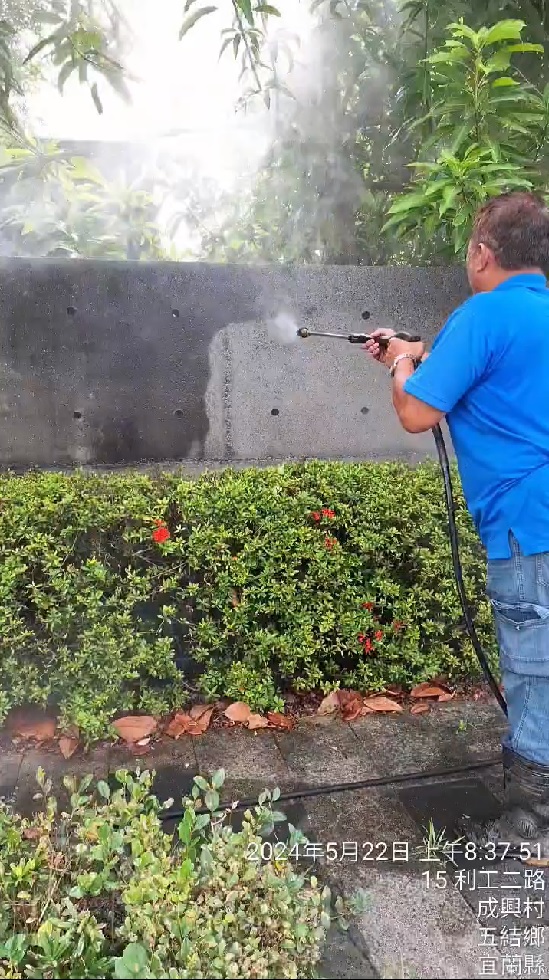 宜蘭五結鄉外牆清洗