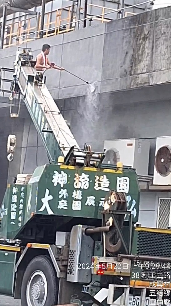 宜蘭五結鄉外牆清洗