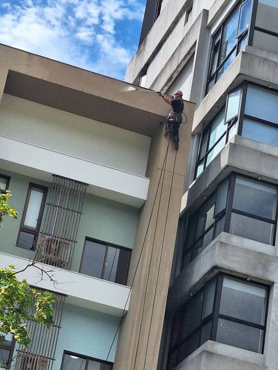 宜蘭礁溪飯店外牆清洗