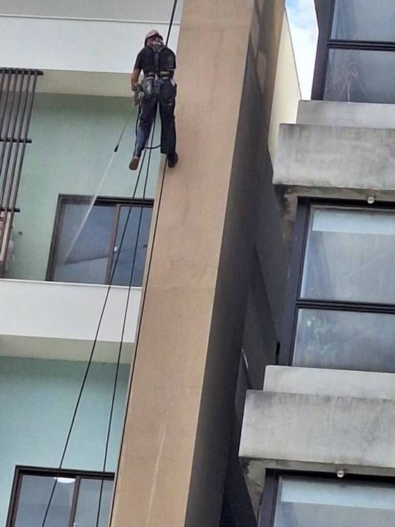 宜蘭礁溪飯店外牆清洗