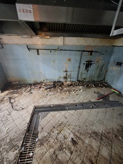 礁溪鄉飯店整修後清洗